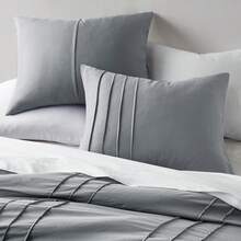 2/3 Pieces Bedding Comforter Set,Cozy Premium All Season Home Textile Fits Modern Bedroom Décor, Only 2-Pcs-Set For Twin-Twin XL Size,Christmas New Year Holiday Gifts - 藍色/灰色 - 查看 3