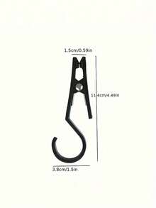 Pvc Lightweight Hook, Tent Clip For Camping And Travel - Multifunctional Outdoor Tent Clip For Securely Hanging Gear, Hanging Outdoor Light Strings, Plants, Christmas Lights And Garden Lights, Towels And Other Equipment, Outdoor Travel Accessories