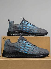 GNVA Men's Versatile Fashion Heighten Wear-Resistant Running Shoes, Casual Breathable Lightweight Sports Sneakers