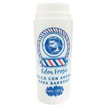 Talco Para Barberia-barbero Eden Fresh 120g - Blanco - Ver 1