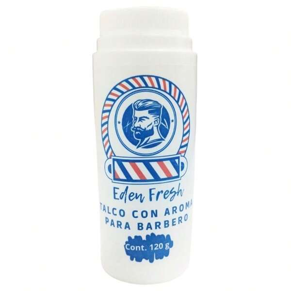 Talco Para Barberia-barbero Eden Fresh 120g