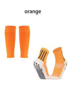 男孩和女孩的返校礼物，青少年运动腿套套装，儿童足球腿套，青少年防滑足球健身腿套，适合训练、户外、耐磨，适合 8-12 岁男孩和女孩 - 彩色 - 查看 18