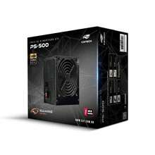 Fonte ATX 500W Sem Cabo C3Tech - PS-500BK - Entrada do Brasil (220V) - Visão 3
