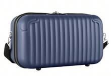 R.Leone Vali Ryanair 55x40x20 cm + 40x20x25 cm Bộ 1 vali 2 vali kéo tay 4 bánh xe và hộp đựng mỹ phẩm bằng nhựa ABS 9991 - Màu xanh lam - Xem 15