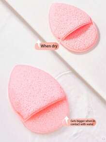 1/5pcs Face Sponges For Cleansing Daily Exfoliating Face Scrubber Facial Sponges For Washing Face Fingers Glove Style ,Removal And Deep Cleansing Puff,Facial Cleansing Tools,Personal Care Face Clean,Facial Brush,Bag,Organizer,Storage