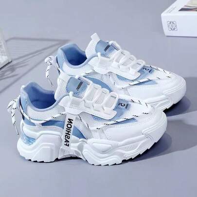 Nuevas zapatillas deportivas de malla transpirable para mujer, zapatillas deportivas casuales versátiles, zapatillas para correr ligeras para mujer