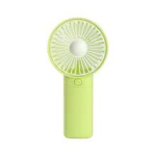1 pièce Mini ventilateur portable rechargeable, ventilateur portatif alimenté par batterie pour rafraîchissement d'été, design simple pour la maison, les études, le bureau, les voyages et l'utilisation quotidienne, rafraîchissement d'été, plage, voyages