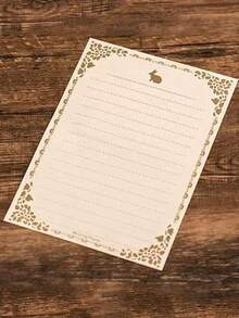 Leather Stationery, Office Paper, Writing Paper, Letter Paper, Card Paper, Letterhead, Minimalist Love Letter, Single Line & Double Line Letter Pads, Leather Ruled Line Paper, Craft Paper