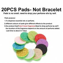 香薰手链香薰扩散器首饰可调节链条水晶小盒香水扩散器手链男女款花香爱猫香薰扩散器手链手镯 - 彩色 - 查看 18