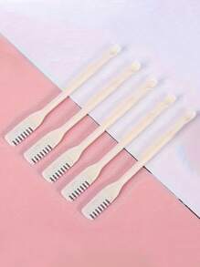 1/5pcs Unisex Gentle Painless Nose Hair Trimmer Set - Portable Manual 360° Rotating Dual Heads, Skin-Friendly Facial Hair Removal Tools With Precision Trimming Function Travel Essentials Travel Accessories Nose Tools Graduation Mother's Day