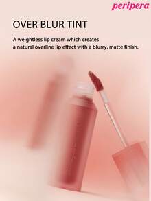 K-Beauty Peripera Over Blur Tint，轻盈丝绒液体唇膏，哑光柔焦，轻盈，持久，舒适，不粘腻，适合面膜使用，无白膜，K-Beauty，韩国彩妆 - # 01 Warm-Bassador - 查看 3