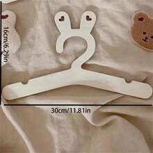 INS Wooden Children Clothes Hanger, Rabbit & Bear Design Creative Home Decor Cartoon Cute Animal Decorative Rack - Multicolor - View 18