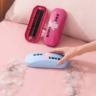 1pc Bristle Remover, Hair Removal Brush, Hair Sticking Device, Dust Removal Clothes, Adhesive Suction, And Hair Sticking Brush, Cleaning Supplies,Lint Remover,Kitchen Accessories,Lint Roller,Travel Must Haves,Household Items