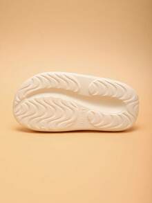 Kids Foam Slippers, Lightweight Thick Non-Slip Soft Sole Cute Casual Home Slip-On Sandals, Quick-Dry Unisex Beach Slippers - Beige - View 7