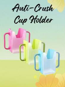 Anti-Crush Cup Holder Adjustable Milk Carton Cup Holder Anti-Crush Anti-Spill Cup Adjustable Milk Cup Holder Juice Box Holder Portable Beverage Holder, Basket, Trash Bin And Container For Home Organization