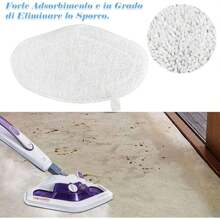 2/3/5/8 paños limpiadores de vapor compatibles con Polti Vaporetto_SV400_HYGIENE, Polti Vaporetto_SV440_DOUBLE, Polti Vaporetto Smart 40_Mop, Polti Vaporetto Smart 35_Mop, Polti Vaporetto_SV420_FRESCOVAPOR, Vaporetto PAEU0332 Limpiadores de vapor