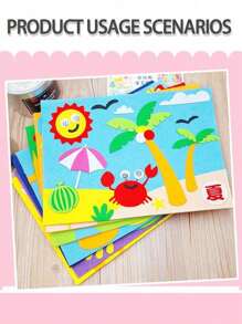 20pcs 20-Color Felt Fabric Sheets, Craft Felt, 1mm Thick Felt Squares In Assorted Colors, Thin Felt For Sewing Crafts, DIY Sewing, Patchwork, School Projects, Polyester Material Home Decor Set