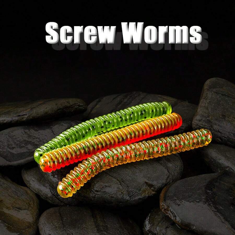 Weighted Sinking Fishing Lure Ned Ned Drop Shot Worm For Bass & Perch Fishing