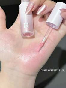 HOLIKA HOLIKA LUMINOUS MILKFIT 腮红 04 草莓珠光，节日好心情提亮，柔和奶白色红晕，轻盈易晕染，水润蜜桃光泽，青春柔焦效果，微妙雾面滤镜，珠光闪耀，持妆12小时，防汗，新手友好，韩式彩妆，4毫升/0.13液盎司 - 04 STRAWBERRY PEARL - 查看 3