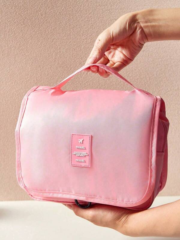 1PC Travel Waterproof Storage Bag, Multi-Functional Cosmetic Bag, Portable Storage Bag, Large-Capacity Storage Bag, Suitable For Bathroom Storage, Home Storage, Campus Dormitory, Return To School, Business Trips, Vacations, And Family Storage