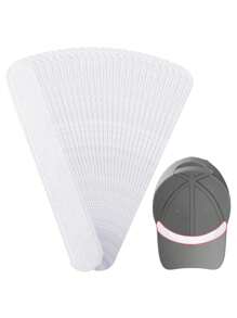 10pcs Sweat Pads For Under Arms And 10pcs Hat Sweat Liner And 10pcs Shirt Collar Protection, Large Armpit Sweat Pads For Women, Disposable Underarm Sweat Pad,Absorbent Cap Pads,Shirt Sweat Liner