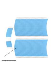 10 piezas de cinta adhesiva doble faz resistente al agua y al sudor, hipoalergénica, para sujetar pelucas de forma segura, delicada con la piel, sin látex y fácil de quitar, perfecta para el pegado de frontales de encaje y postizos