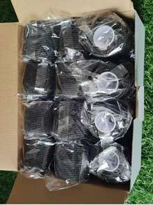 12packs Self Adhesive Bandage Wrap,2 Inches 5 Yards Black Wrap Breathable Flexible Stretchy Cohesive Bandage For First Aid, Sprains Protection Gym Gym Accessories Bandages Sports Tape