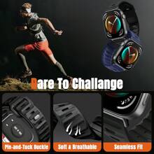 Sport Silikonband kompatibel mit Huawei Watch Fit 3 Armband Smartwatch Zubehör Ersatz Armband kompatibel mit Huawei Watch Fit3 Bändern