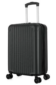 R.Leone Ryanair 行李箱 55x40x20 公分 + 40x20x25 公分 1 件組 2 件拉桿手提行李箱 4 輪和化妝箱 ABS 9991 - 黑色的 - 查看 13