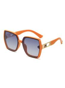 1 bucă ochelari de modă de modă, ochelari de modă, ocazionali, retro pătrați, pătrați, potriviți pentru ieșirile zilnice, stilul de vară pe plajă și pe stradă