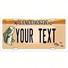 Placa de matrícula de coche de lujo hecha a medida: exhibición lujosa e elegante sin igual, solo para fines decorativos - Multicolor - Ver 7