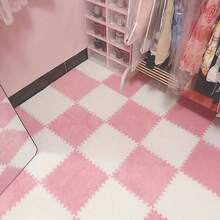 6 块/16 块方形泡沫地垫 毛绒地毯垫 适用于房间 窗台 卧室 宿舍 联锁地毯 - 彩色 - 查看 1