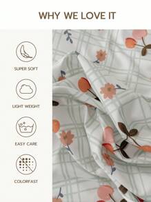 Set de 2/3 cearșafuri cu elastic în culoarea cireșei (1 cearșaf cu elastic și 1/2 fețe de pernă fără pilotă)