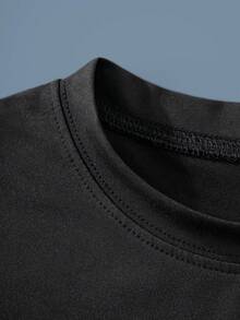 3 pièces Ensemble débardeur et short décontracté pour tout-petits garçons, convient pour les sports, le football, l'entraînement de basket-ball - Multicolore - Voir 4