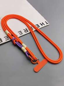 1pc 2 In 1 Multi-Purpose Phone Lanyard, Detachable Long Crossbody Strap, Dual-Use Shoulder Strap, Outdoor Travel Hiking Carrying Handle, Bee Speaker Charm, Durable Universal Phone Cord - Multicolor - View 19