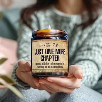 1pc Funny Book Candle, Book Lovers Gifts, Bookish Gifts, Book Themed Birthday, Christmas Gifts For Book Lovers Women, Men, Gifts For Readers, Librarians, Bookworms, Book Club Gifts, Reading