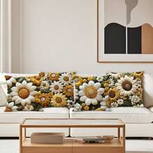 أحجام 16 بوصة/18 بوصة/20 بوصة ثلاثة أحجام بطباعة على الوجهين بنقش التطريز الاصطناعي، أنماط مختلفة ، زهور مخصصة، صور، يمكن تصنيع أنماط مختلفة لهدايا موسم عيد الأضحى، موسم الزفاف، موسم التخرج،عيد الاستقلال الأمريكي