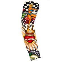 1/6pcs Temporary Tattoo Arm Sleeves Arts Fake Slip On Arm Sunscreen Sleeves Body Art Stockings Protector -Designs , Tiger, Dragon, Skull, And Etc Unisex Stretchable Cosplay Accessories, Temporary Tattoo Arm Sleeves Arts Fake Slip On Arm Sunscreen Sleeves Body Art Stockings Protector -Designs , Tiger, Dragon, Skull, And Etc Unisex Stretchable Cosplay Accessories