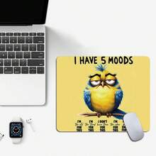 Cartoon Animal Shaped Square Mouse Pad - Cool Graphic Design, Rubber Base Suitable For Office Computer And Laptop - Multicolor - View 8