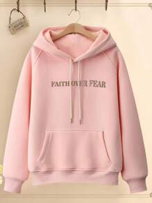 2 Colors To Choose From, Carbon Black And Watermelon Pink, Faith Over Fear Christian Hoodie Christian Hoodie Jesus Hoodie Bible Poetry Shirt Unisex Aesthetic Clothing Is The Perfect Choice For Fall And Winter Gifts