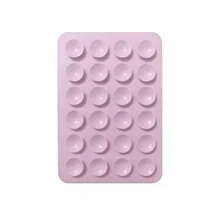 Silicone World Square Silicone Mobile Phone Fixing Suction Cup Car Mounted Bracket Phone Case Universal Anti Slip Suction Cup