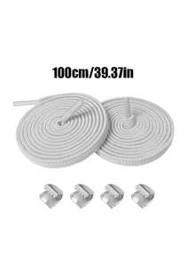 1/2/3 双弹性免系带鞋带，宽松扁平鞋带，适合休闲鞋、运动鞋、帆布鞋等 - 彩色 - 查看 10