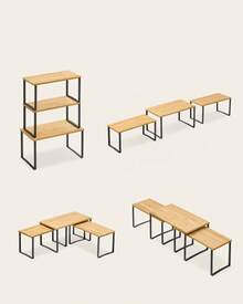 SONGMICS Spice Racks - สีดำ - ดู 5