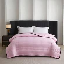 1pc Baby/Kids Bedding, Solid Color All-Season Thin Duvet, Ultra-Soft Breathable Lightweight Bed Quilt, Machine Washable, Suitable For Bedroom, Sofa, Outdoor Travel, Warm Decor Thin Blanket - Multicolor - View 14