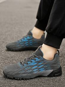 GNVA Men's Lace-Up Casual Running Sneakers, Breathable Non-Slip Sports Shoes, Versatile & Travel Footwear