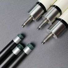 11.5mm Middle Head Billiard Cue Stick, White & Black Color Combination Suitable As Holiday Gift - White - View 5