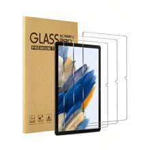 3 Paquetes Protector de pantalla compatible con Galaxy Tab A8 10.5, Tab A7 Lite 8.7 pulgadas, Tab A9 8.7 pulgadas, Tab S6 Lite 10.4 pulgadas, Tab A7 10.4 pulgadas, Tab A8 10.5, Tab S9 FE 5G, Tab A9+ Plus 11 pulgadas, Tab S9 FE Plus, Tab S9 Plus 2023/Galaxy Tab S8 Plus 2022/Galaxy Tab S7 FE/Galaxy Tab S7 Plus 12.4 pulgadas.