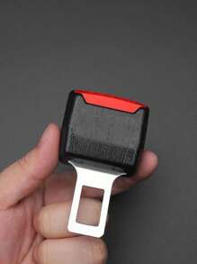 2Pcs Car Seat Belt Extender - ABS And Alloy Thickened Tongue Design, Plug And Play Easy Installation, Reduces Restraint And Improves Comfort, Suitable For Most Vehicles, Stainless Steel Non-Slip Buckle With 2Mm Thick Lock Tongue Meets International Standards, Does Not Affect Original Car Function, Practical, Provides Extra Length, Universal Anti-Strangle Tension Adjuster