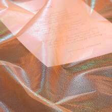 1 pièce Tissu de tulle organza irisé couleur sirène ciel étoilé, Tissu de tulle scintillant prédécoupé pour le DIY, les costumes de scène, la décoration de fête - Multicolore - Voir 63