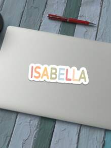 10pcs Custom Name Sticker | Personalized First And Last Name Sticker | Personalized Laptop Sticker | Water Bottle Name Sticker | Boys Personalized Custom Name Water Resistant Label For Daycare, School, Etc | Homecoming Season | Valentine's Day Back To School,Multi-Functional,Ornamental,Letter,Stylish,Modern,Colorful,Cute,Adorable,Casual,Custom,Personalised,Unique,Customized,Ideal Gifts For Him,Ideal Gifts For Her